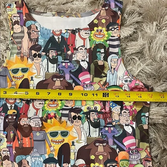 Blackmilk Rick and Morty swim dress - Picture 2 of 6